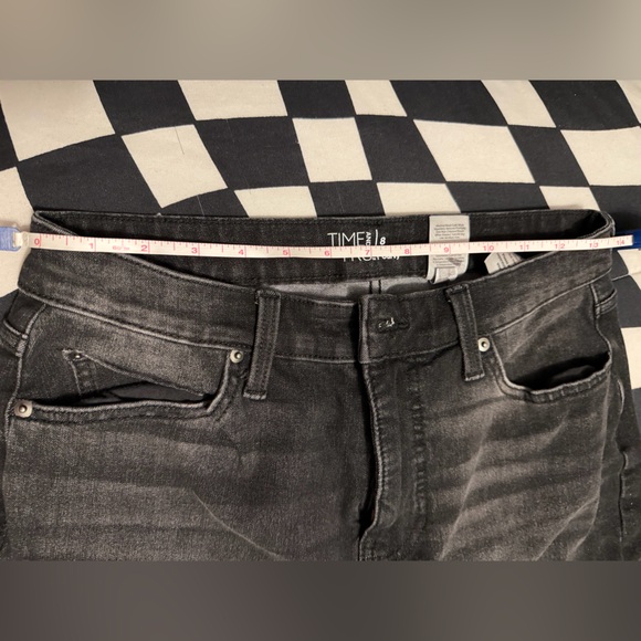 Time and Tru Women's Dark Gray Skinny Jeans - Picture 5 of 5